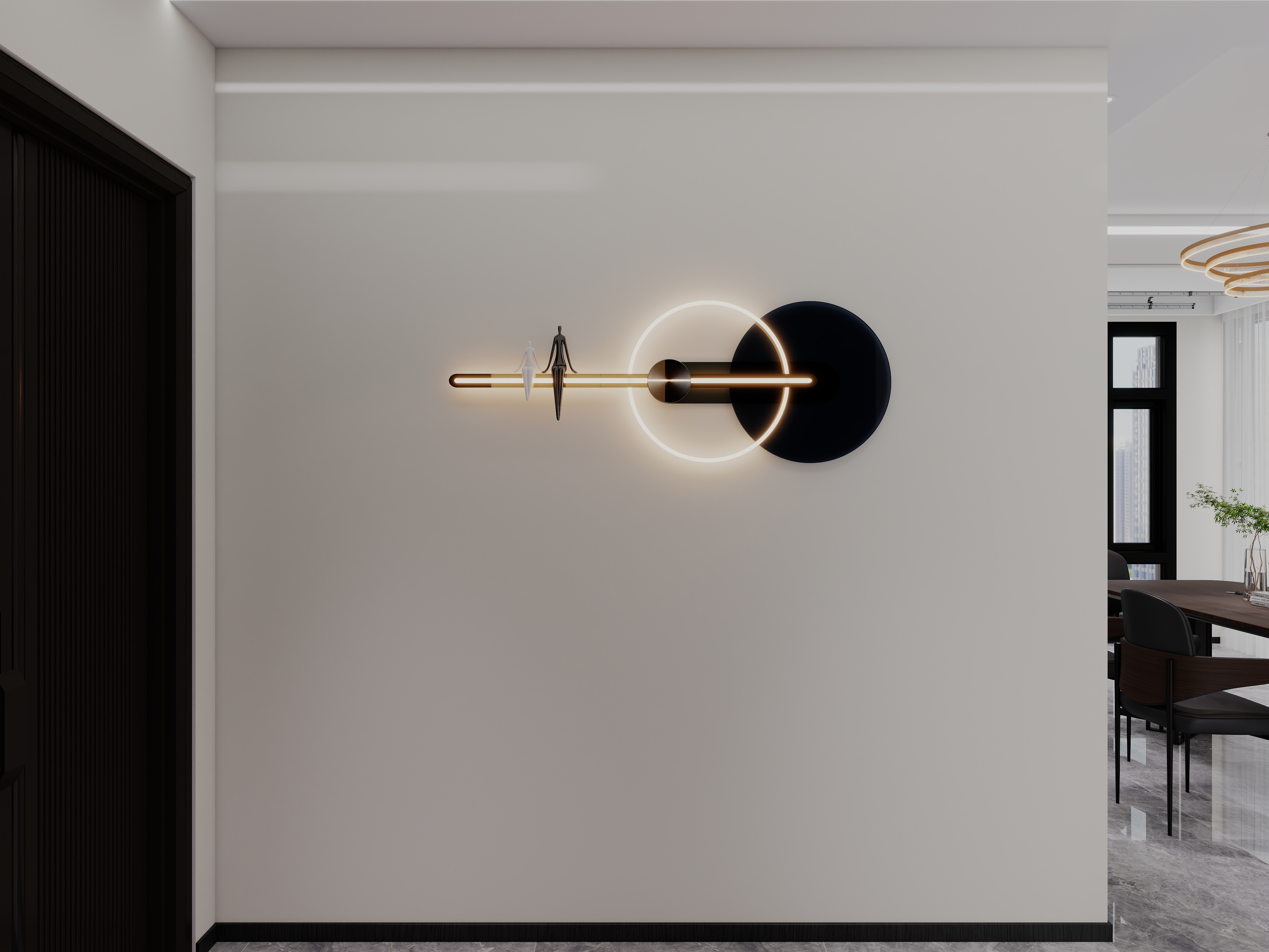 艺雅丽-124平现代轻奢装修效果图