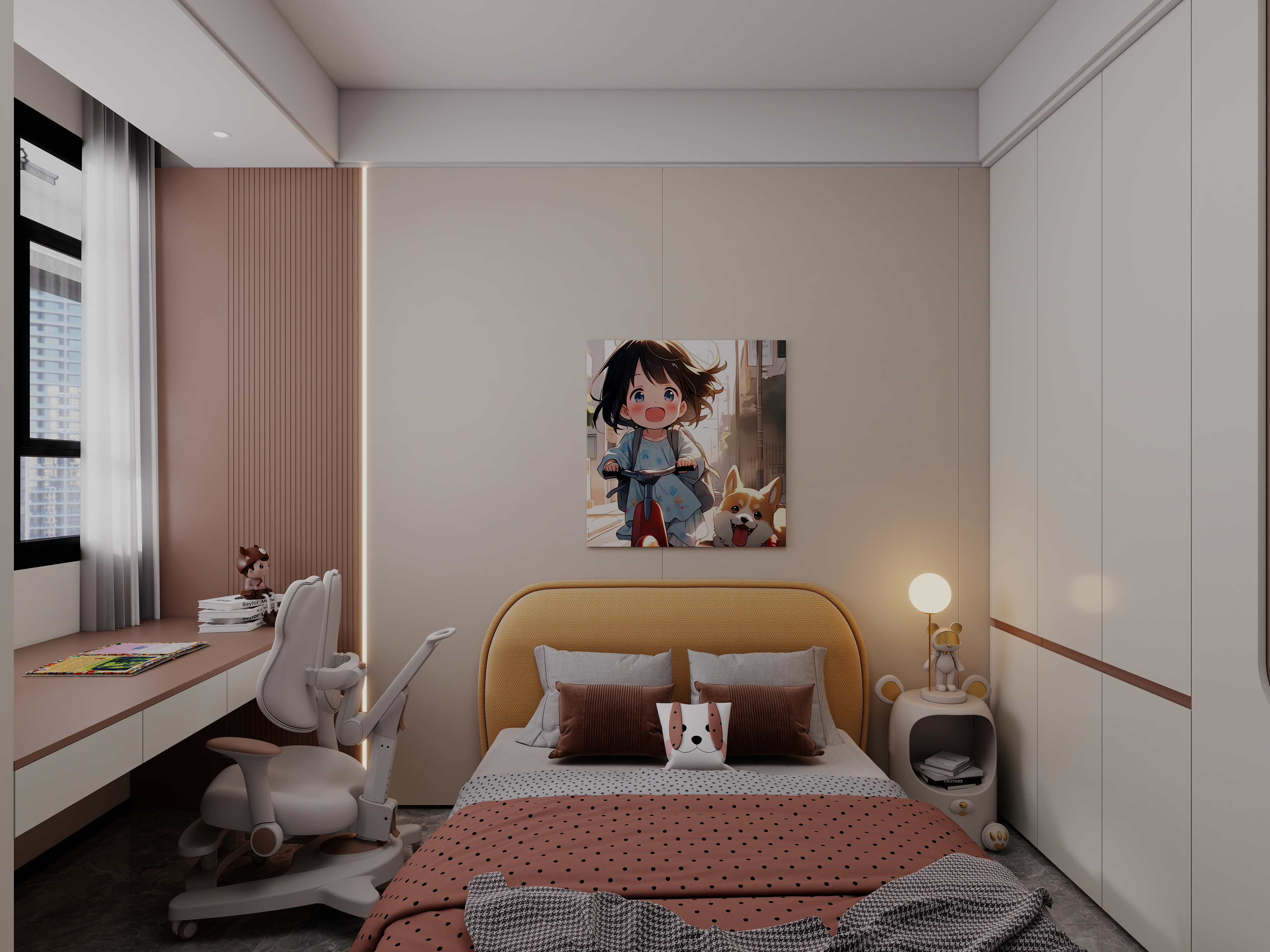 艺雅丽-124平现代轻奢 装修效果图