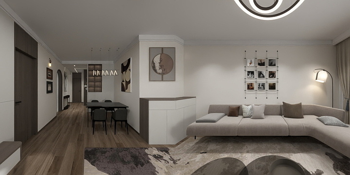 王伦设计师-未来科学城酷家乐-装修设计方案