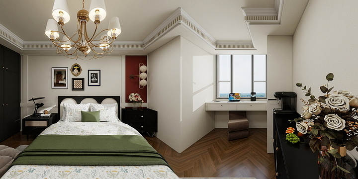 美化水平设计-兆丰家园西区2-2-301-装修设计方案