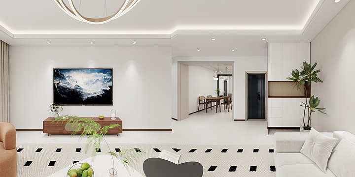 设计师小唐888-恒大花园-装修设计方案