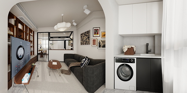 三川.艺境-松南城玉阳苑-装修设计方案