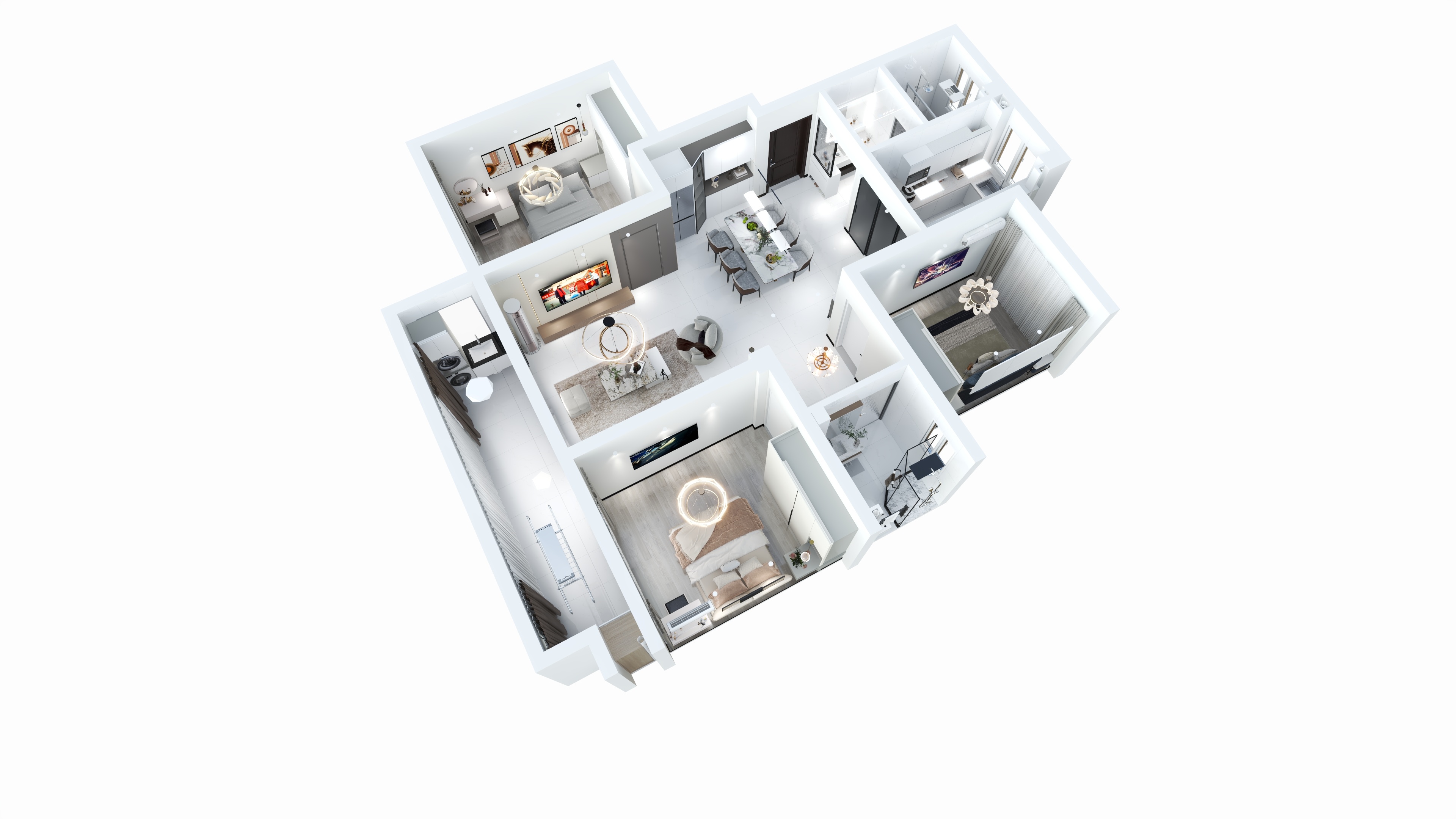 蔚鬰帜兮-平南花苑-装修设计方案