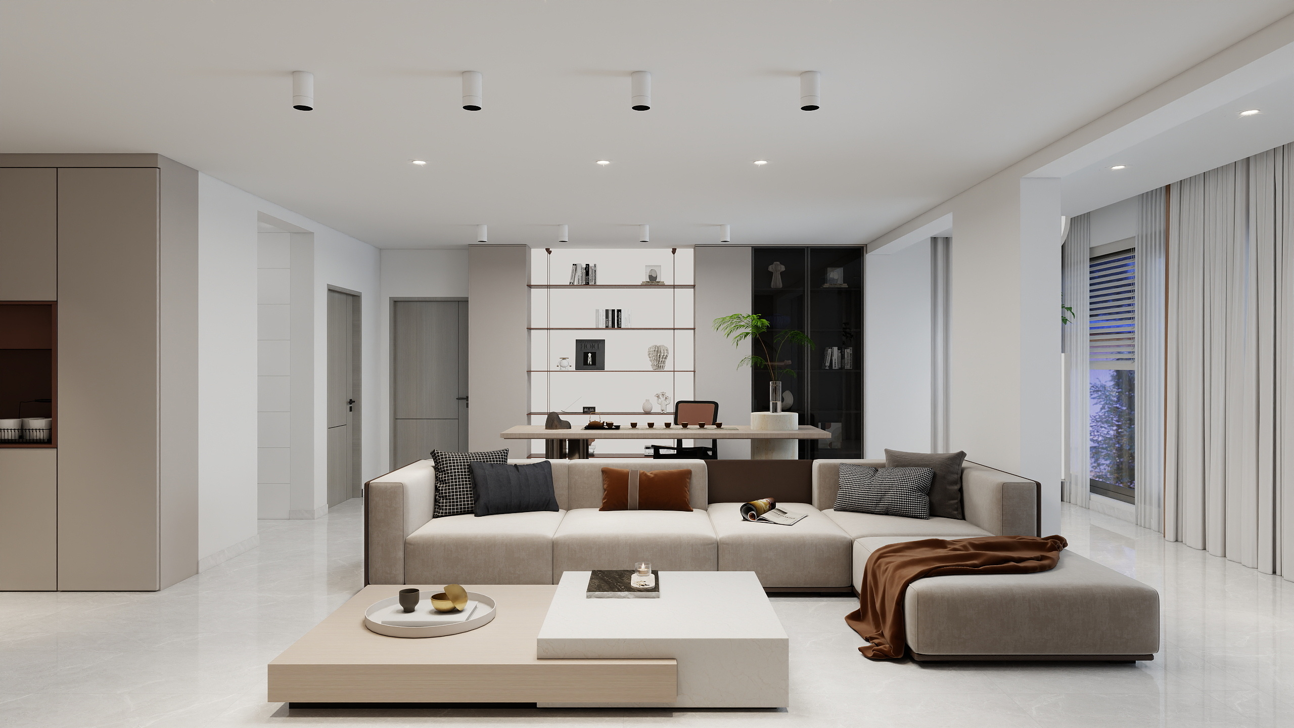 不自由设计师--贰拾柒-新希望观澜汇115㎡2室-装修设计方案