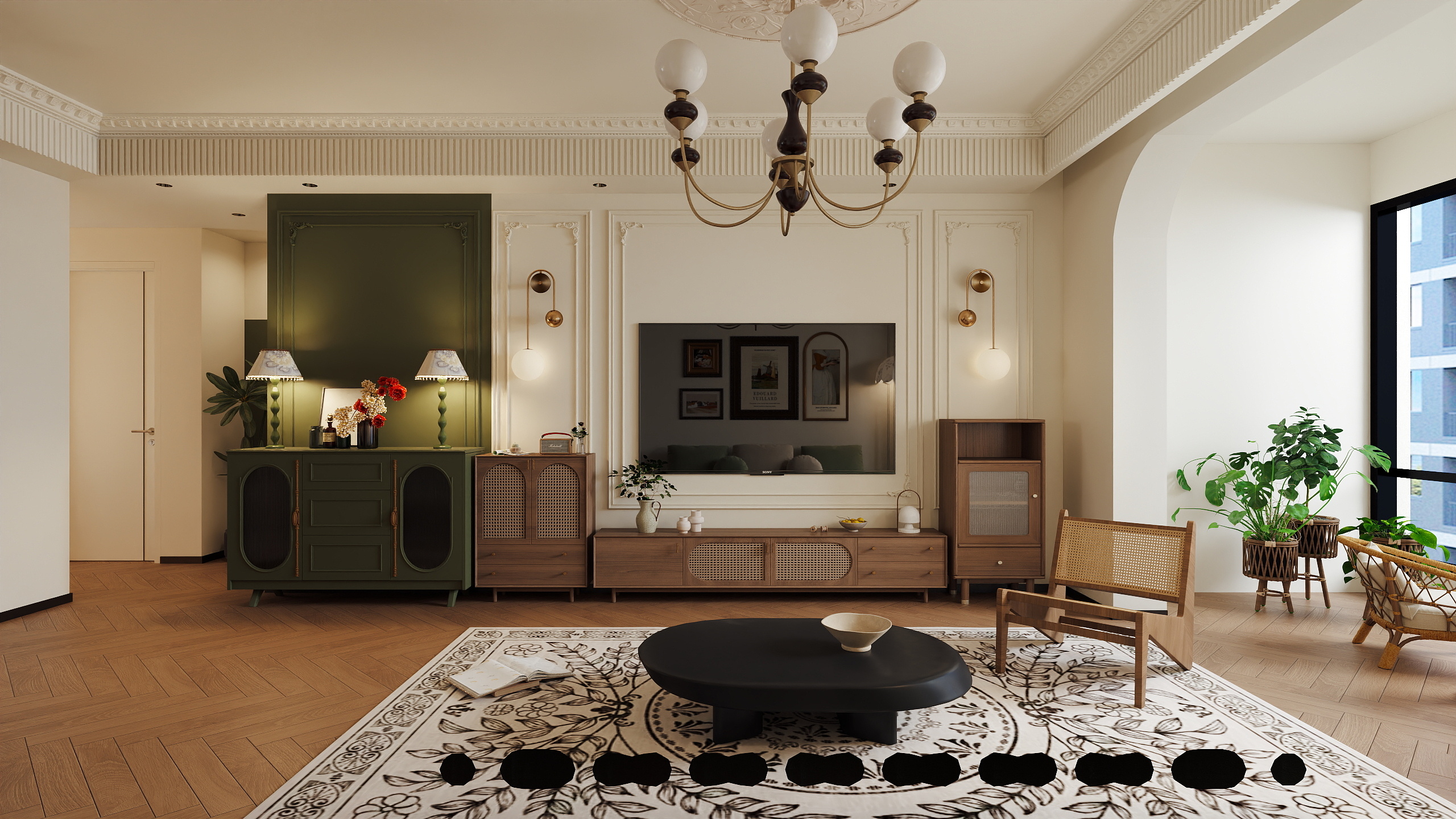 一风效果-三岛龙洲苑66号1501-装修设计方案