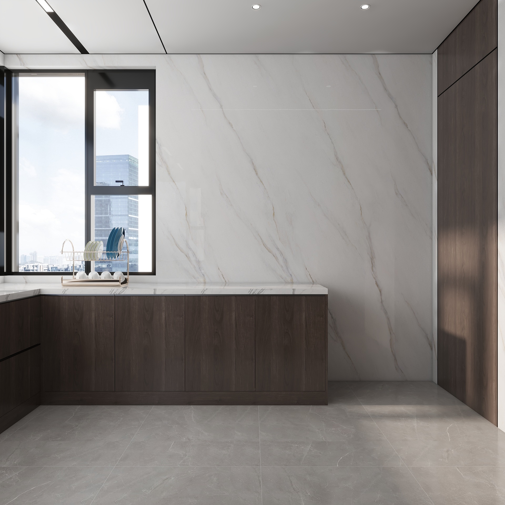 湛智华-新中式家庭棋牌室255平 隆丰佳苑装修效果图