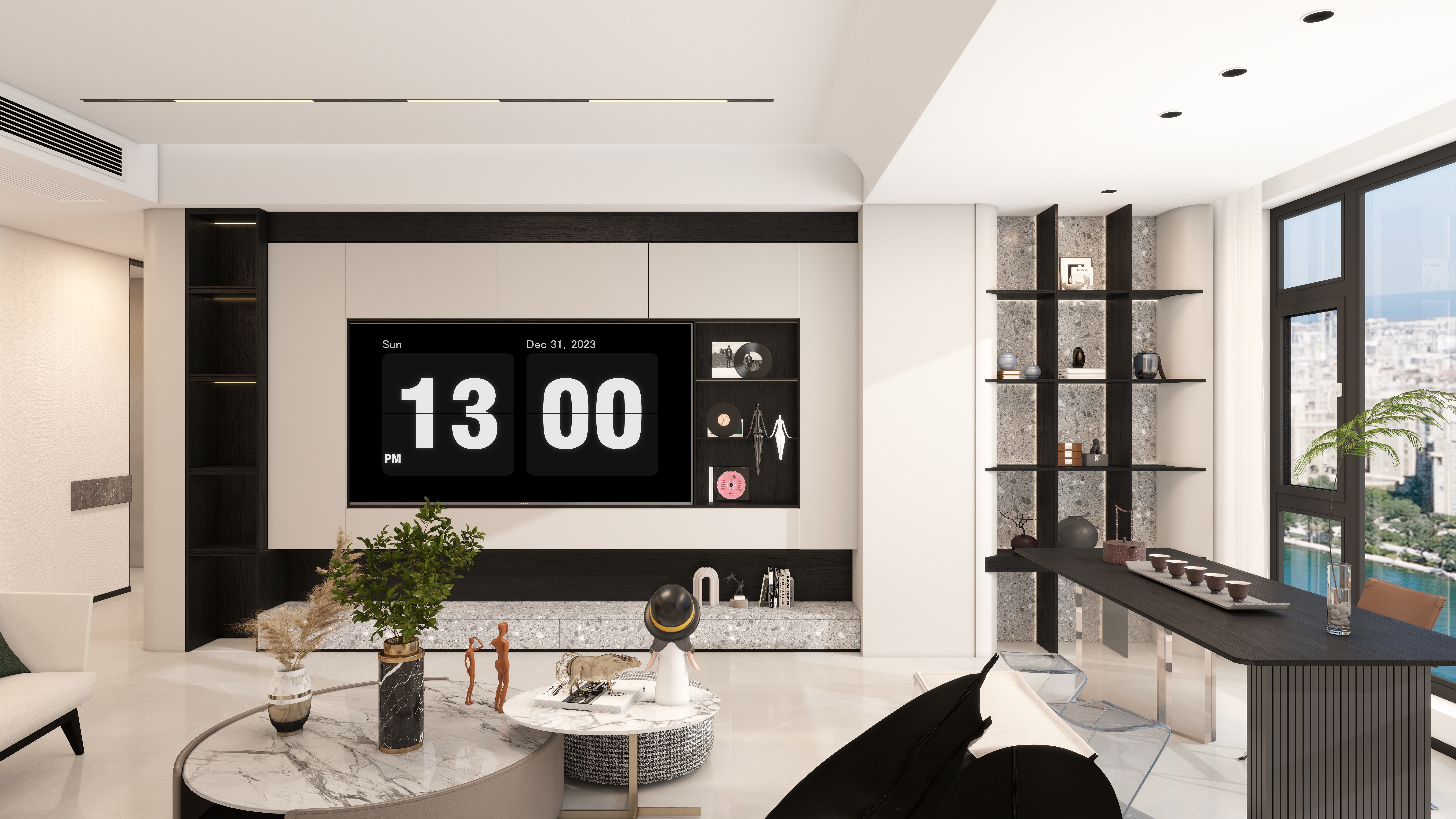 福州恒诺众匠装饰-海悦湾8#401效果图-装修设计方案