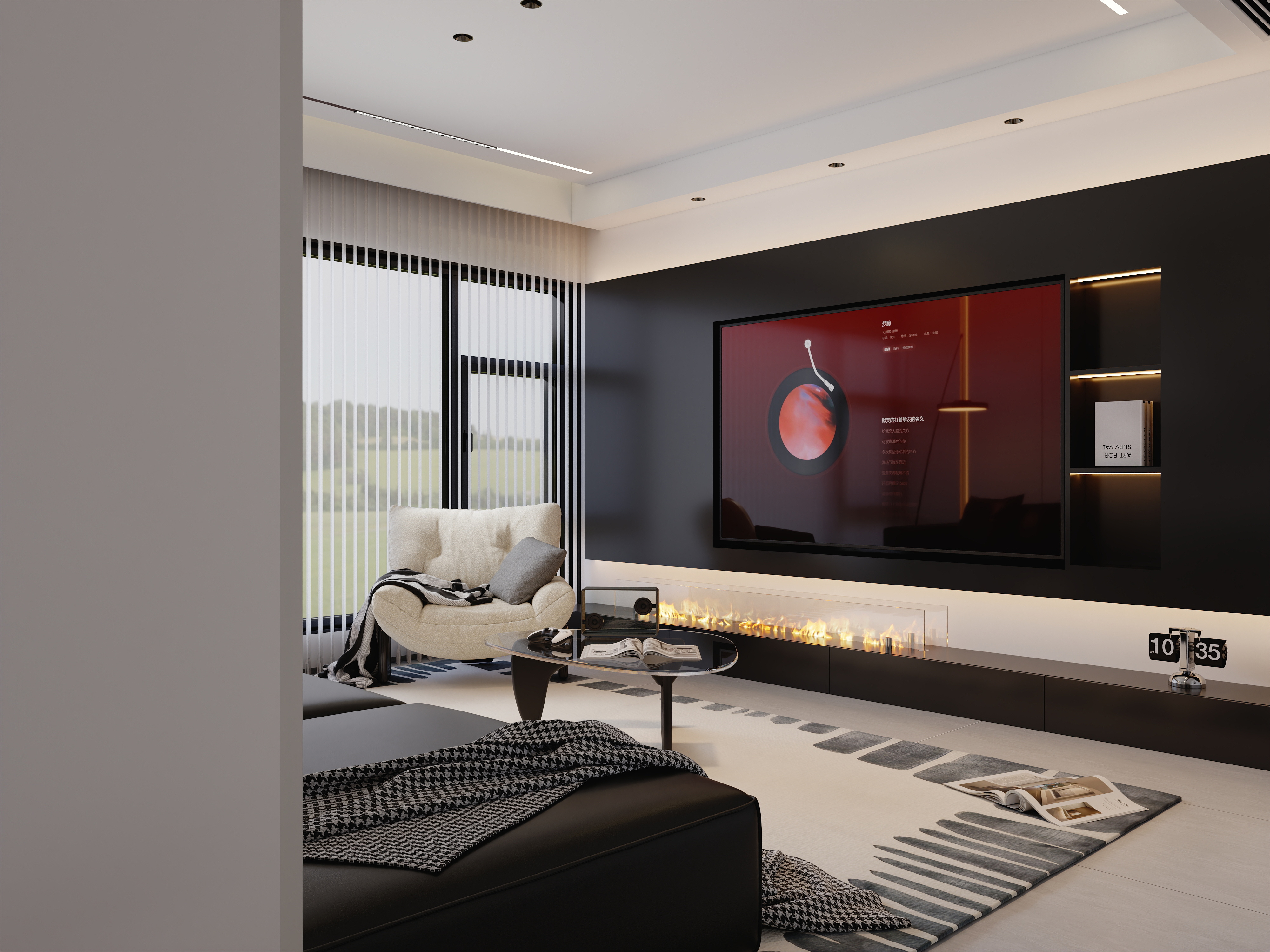 青瓦丨DESIGN-泸州现代尚品方案-装修设计方案