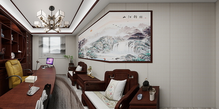 美艺家-装饰-金桥办公室-装修设计方案