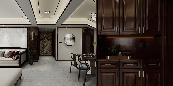 全屋定制hower-泾河新城8-1-1502-装修设计方案