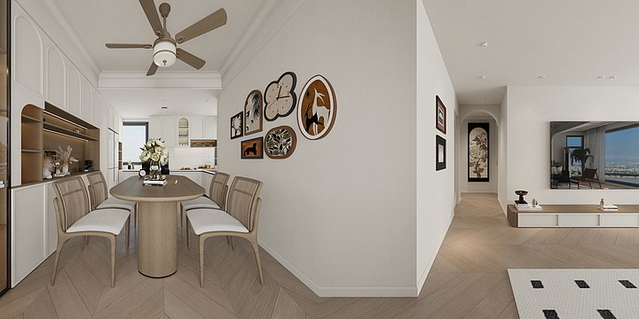 A9鸿誉全案设计师@唐志明-麒龙二期赵总雅居-装修设计方案