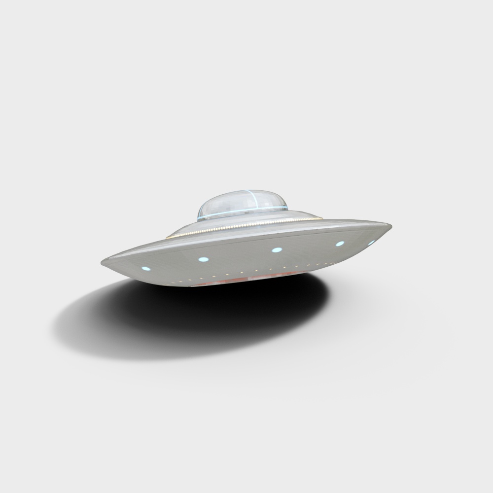 外星飞碟3D模型