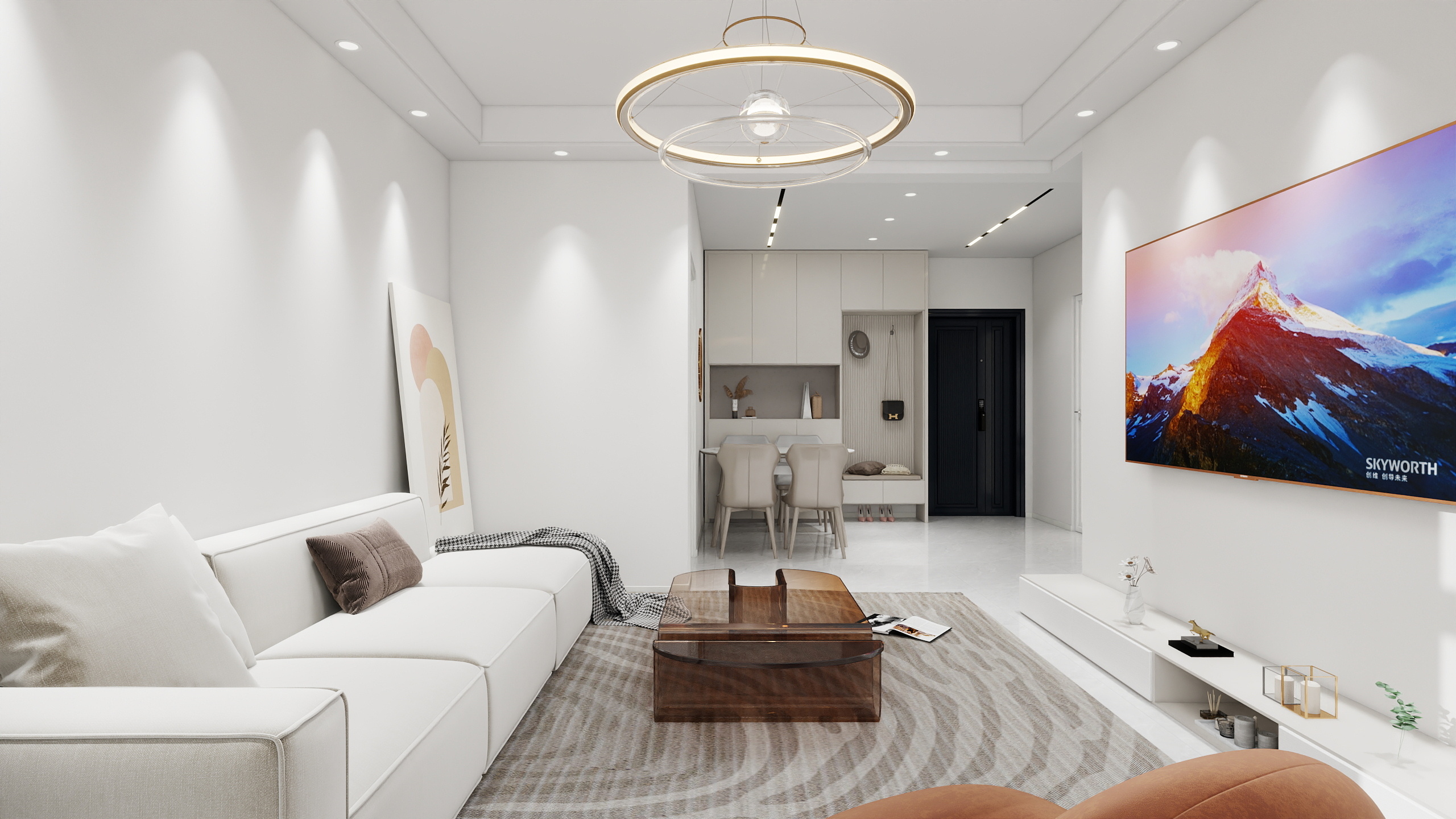 司辰V-74㎡2室-装修设计方案