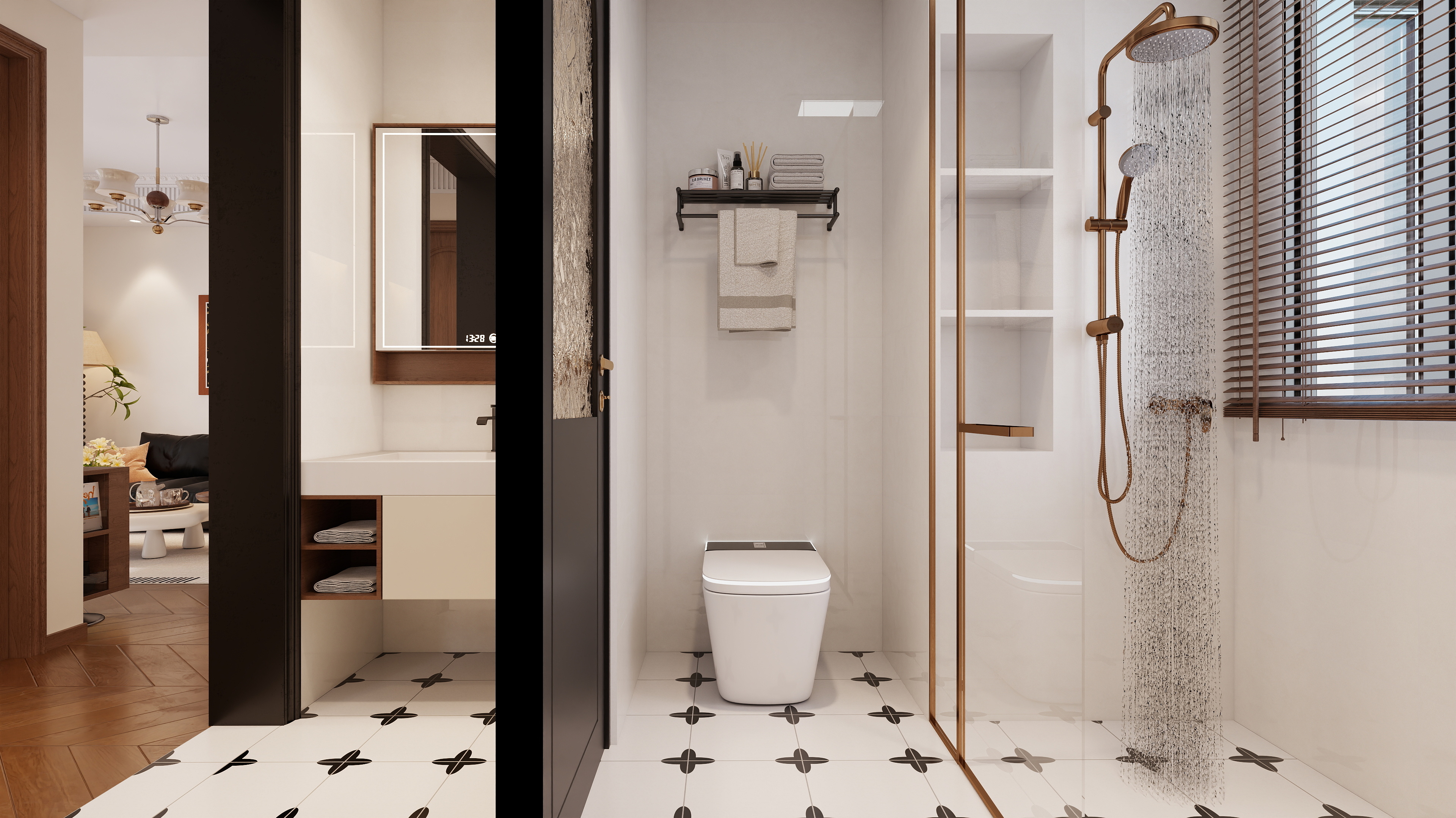 设计师1朱工-中古风-副本-装修设计方案