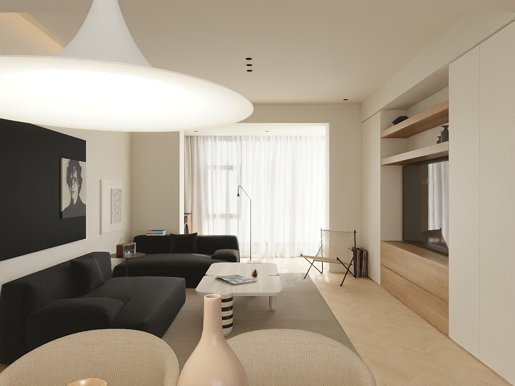 设计师常鑫-蓝城汤圆家-装修设计方案