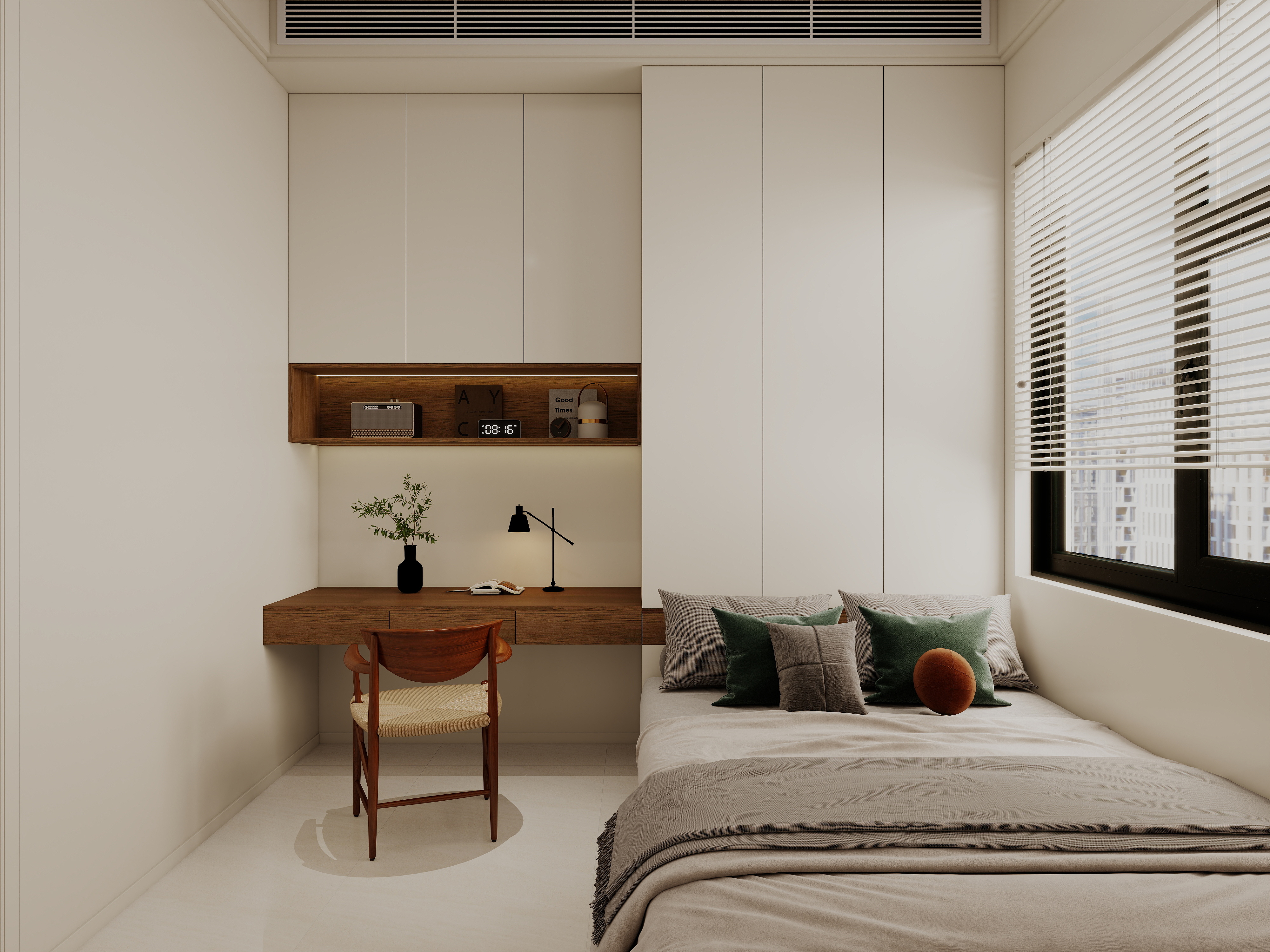 艺雅丽-56平现代简约装修效果图