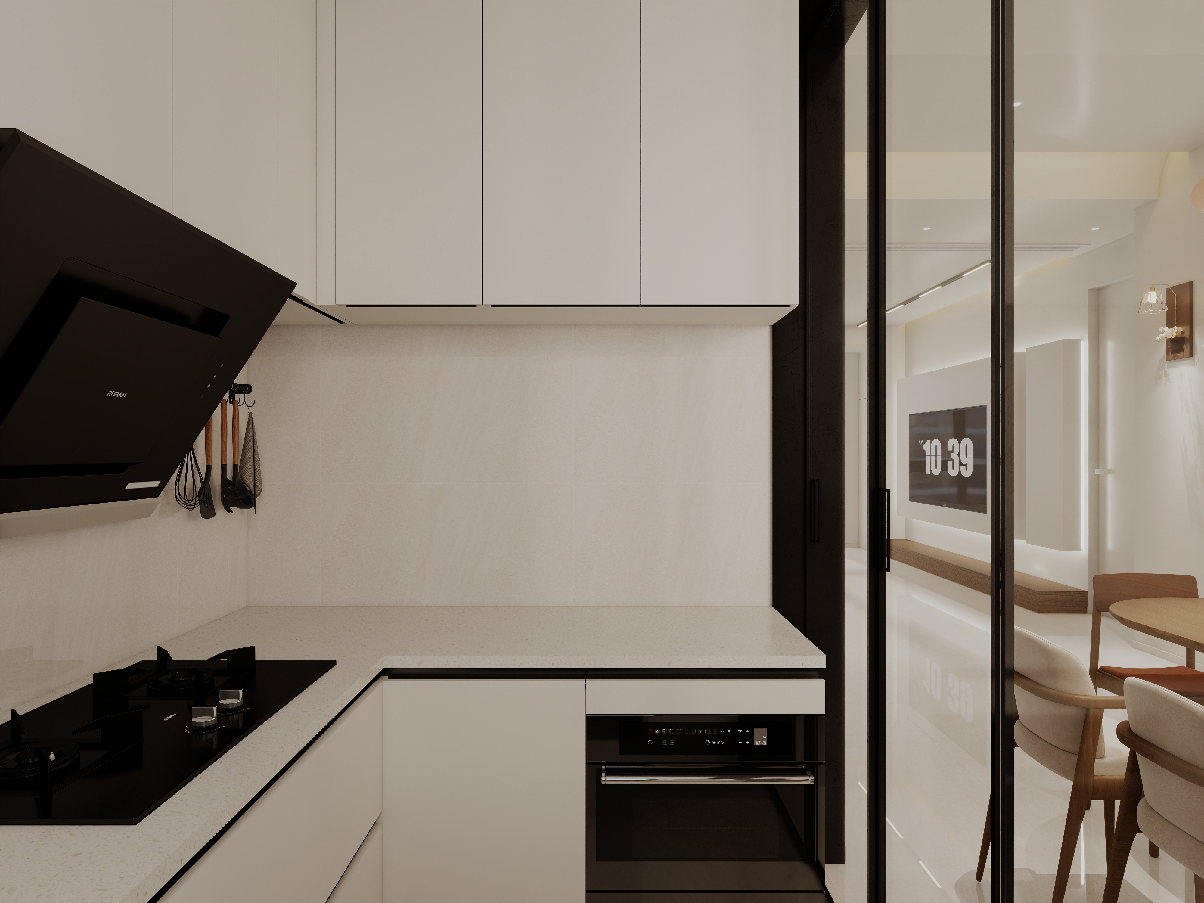 艺雅丽-56平现代简约装修效果图