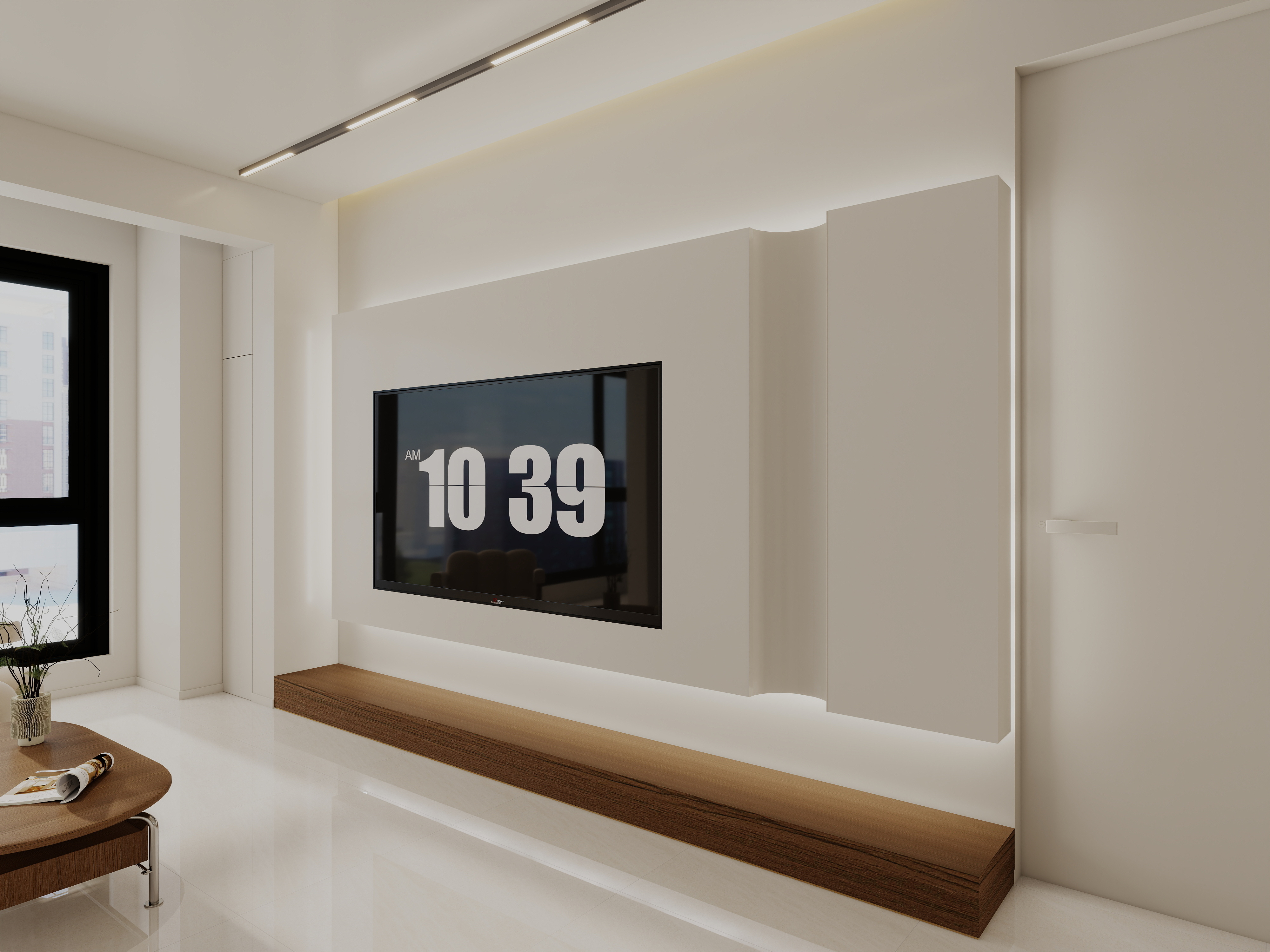 艺雅丽-56平现代简约装修效果图