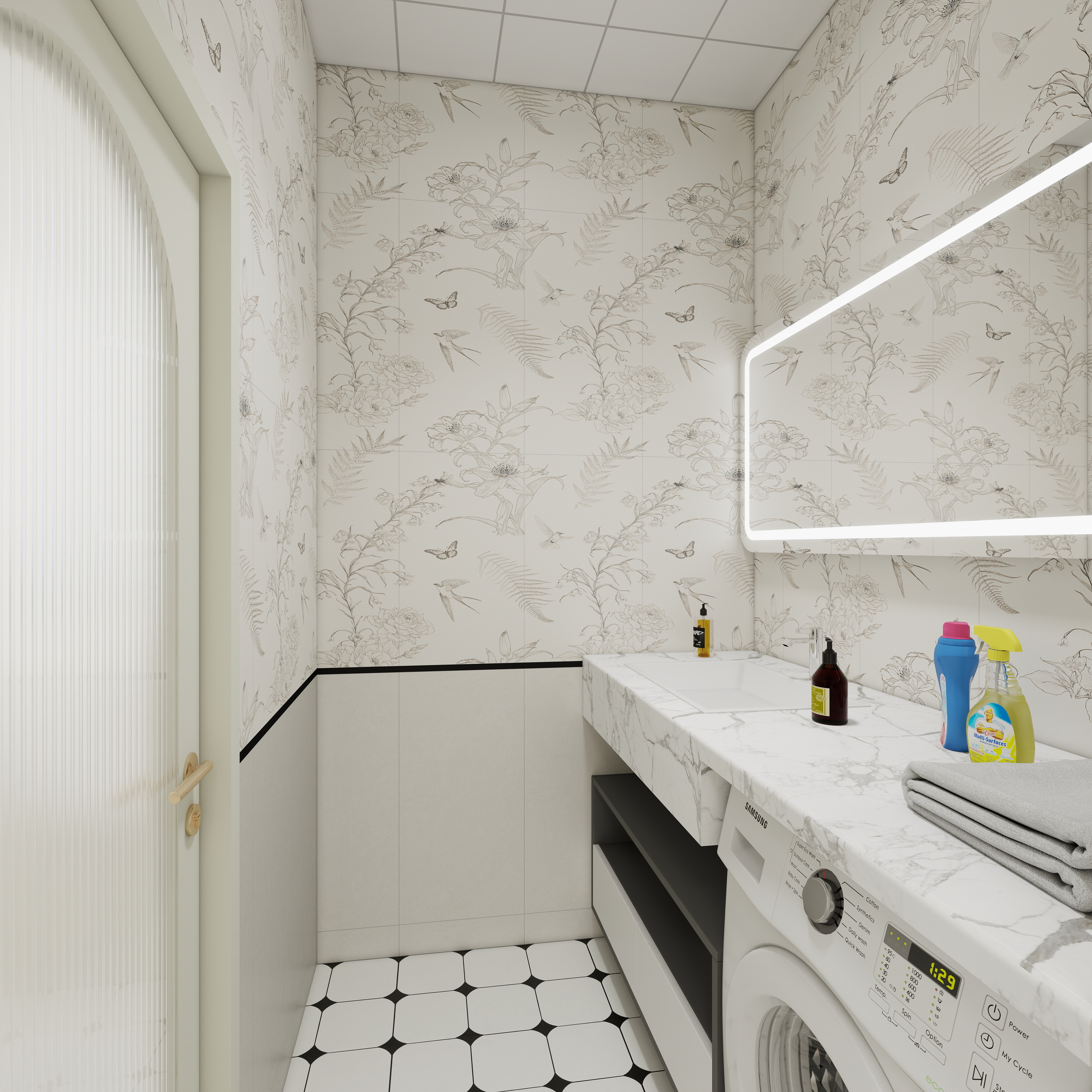 紫雪花恩-连界-轻法式复古风-装修设计方案