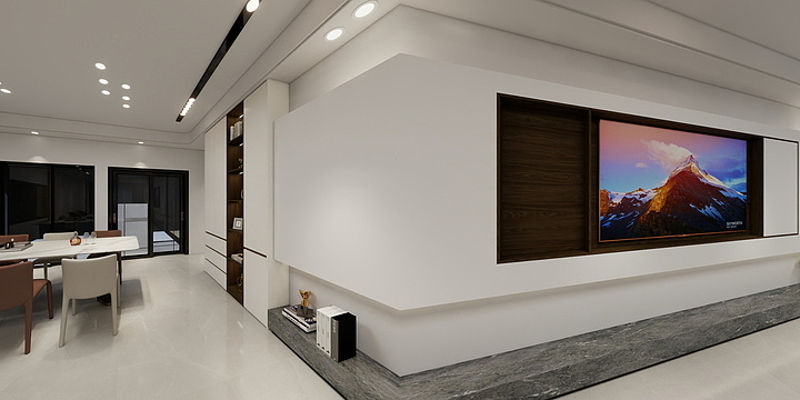 餘珍-胡总 海伦堡154栋2单元201-装修设计方案