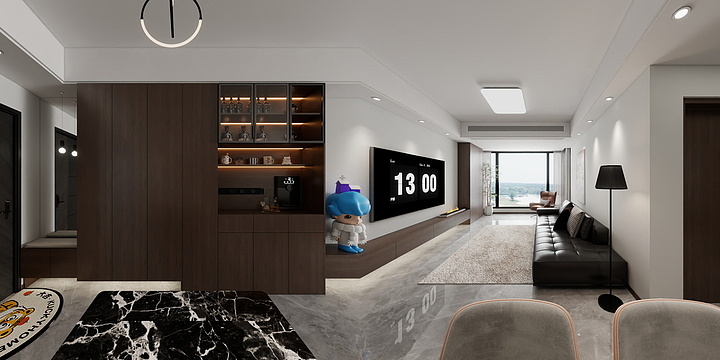 巧乐家Home-design-天府明庭-装修设计方案