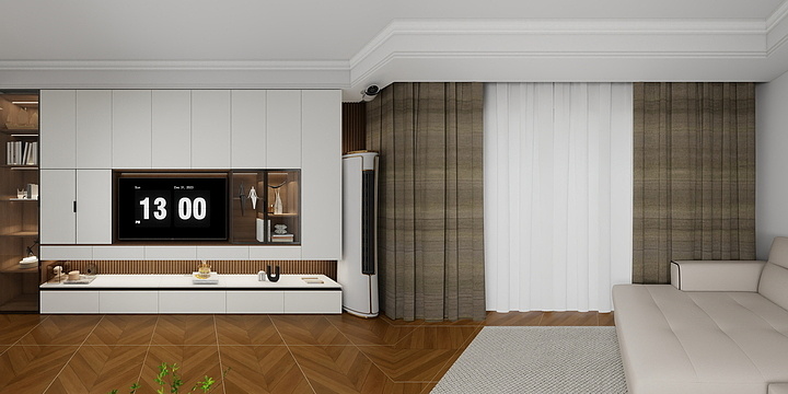 朗德全屋家居定制工厂-富盈公馆44-401-装修设计方案