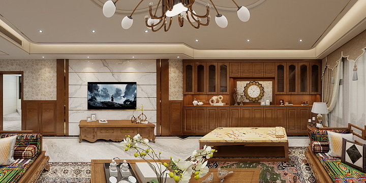 珲设空间-藏式独院-装修设计方案