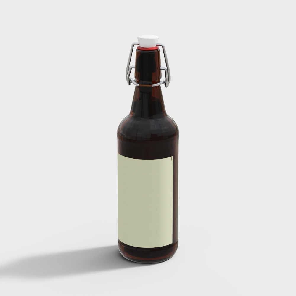 日本清酒-无logo 3D模型