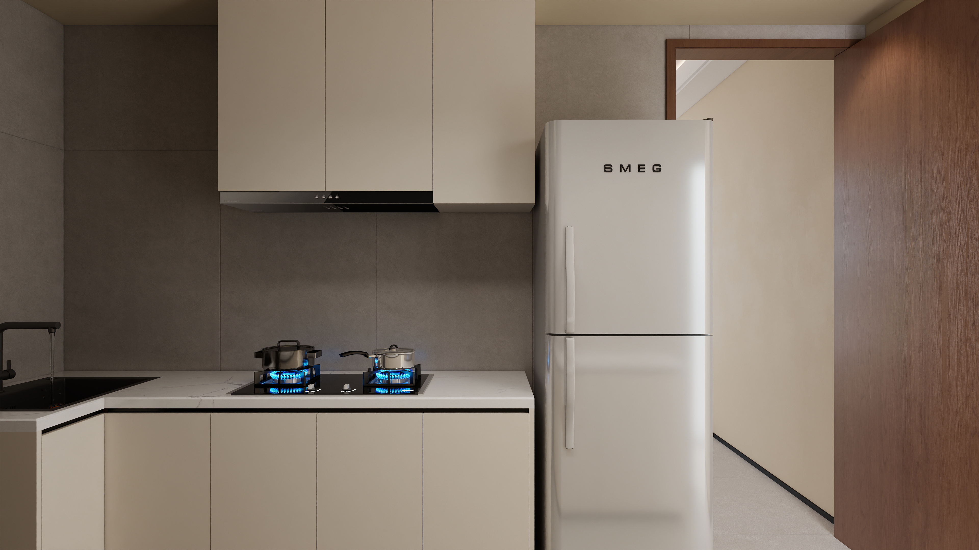 星空设计500一套-现代设计工作室装修效果图