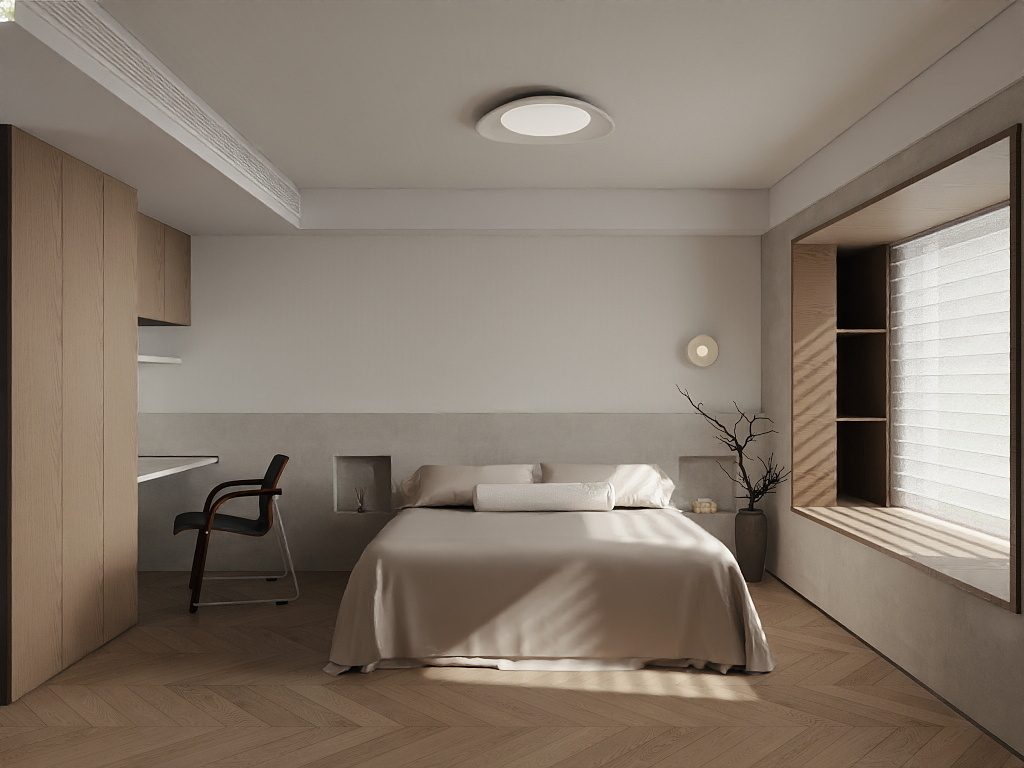 设计师常鑫-CX卧室练习001-装修设计方案