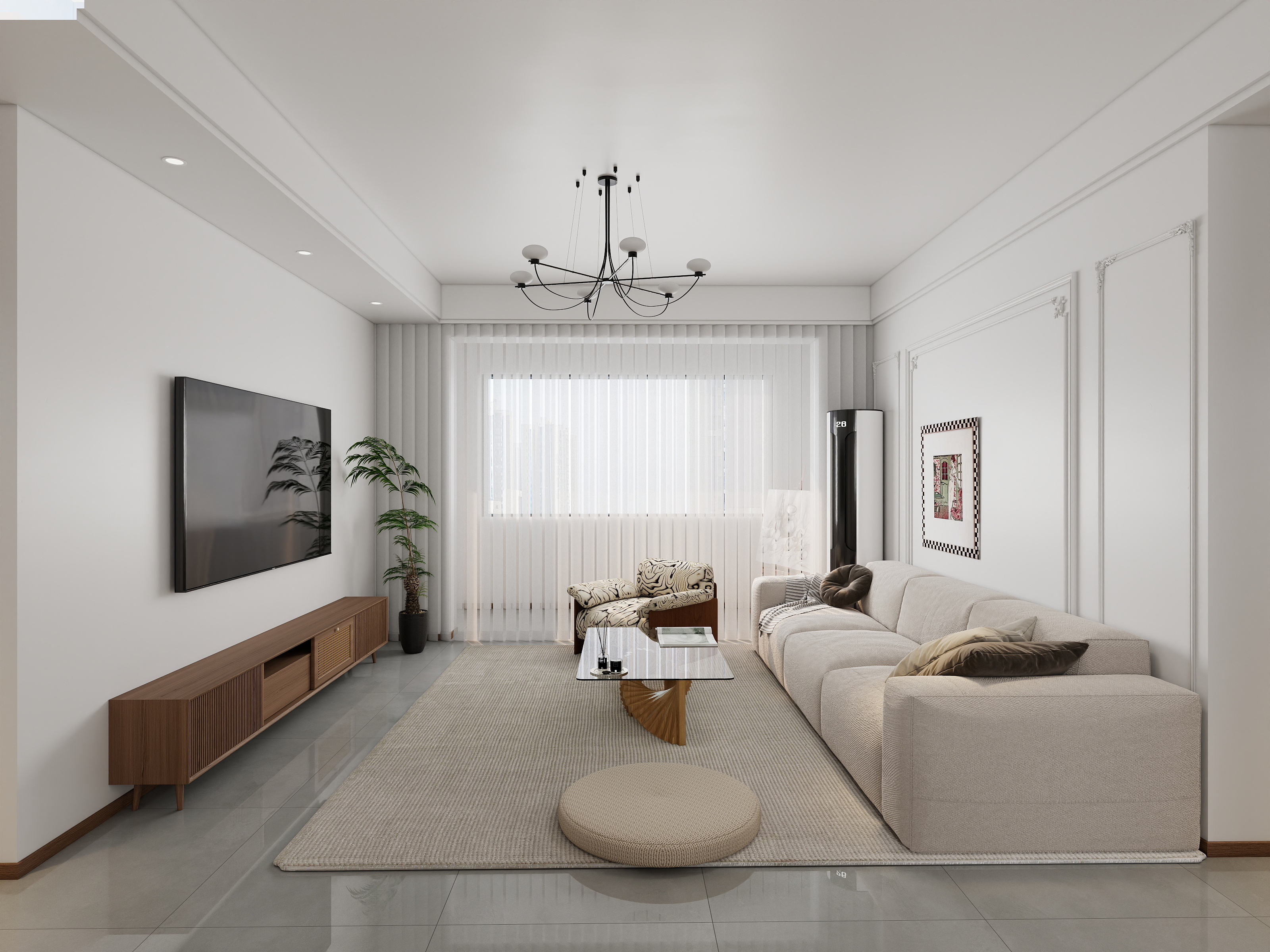 小道设计师15898676879-xiaodao designer现代99㎡3室-装修设计方案