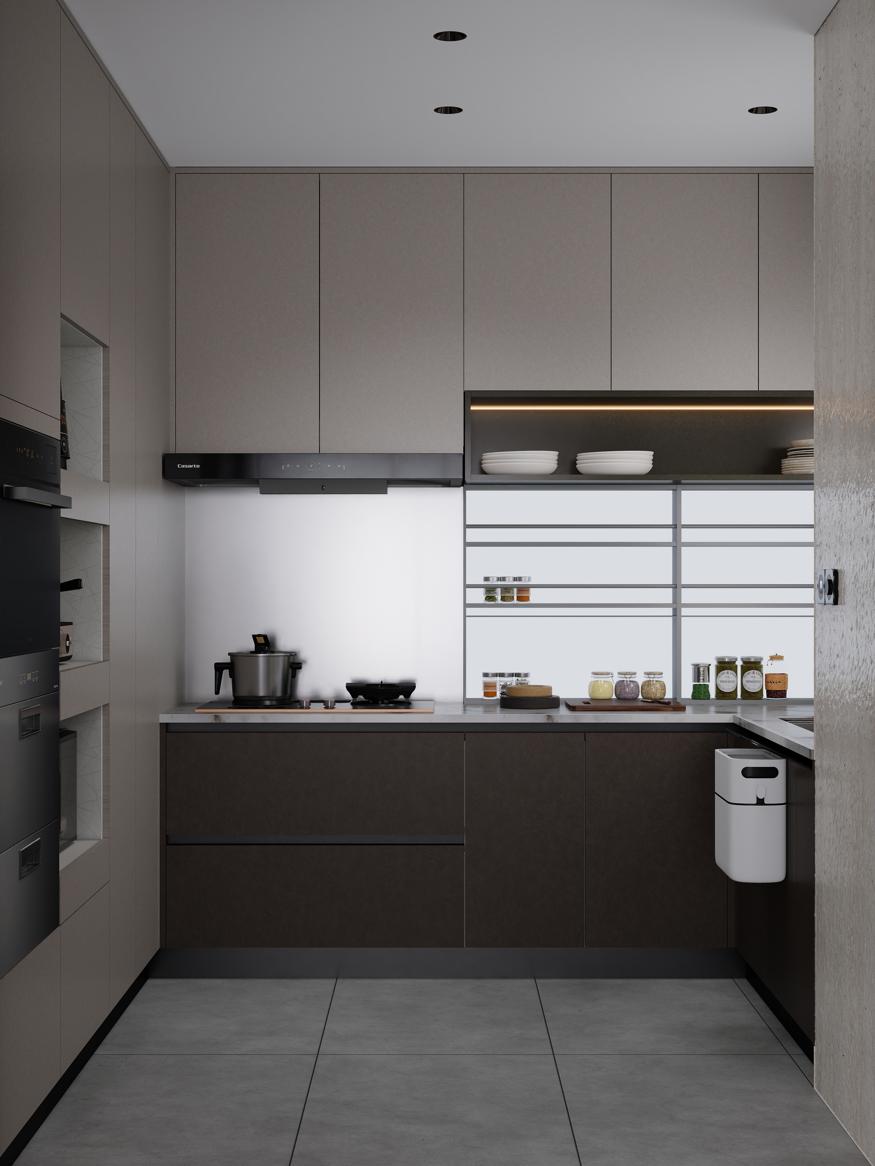 点点设计.-极简主义·雨天居家氛围装修效果图