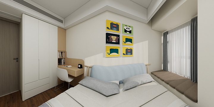 CHEN丨01-中骏世界城二期B2#1203-装修设计方案