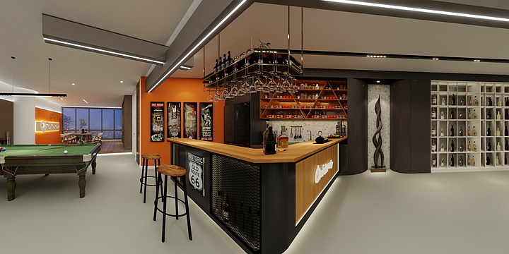 e设计师-仁恒里 效果图-装修设计方案