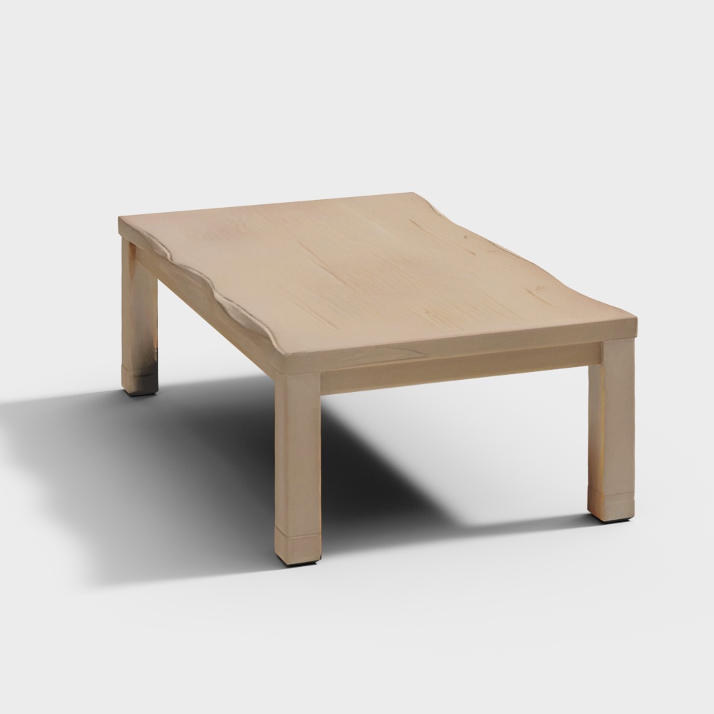 Japanese kotatsu table3D模型