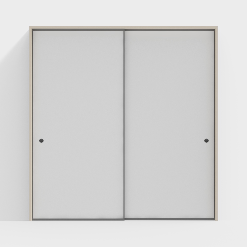 Fusuma sliding door3D模型