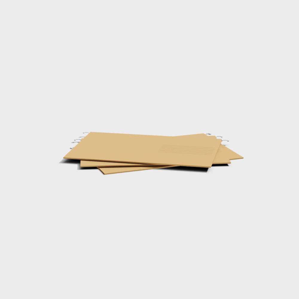 挂快劳A文件夹3D模型