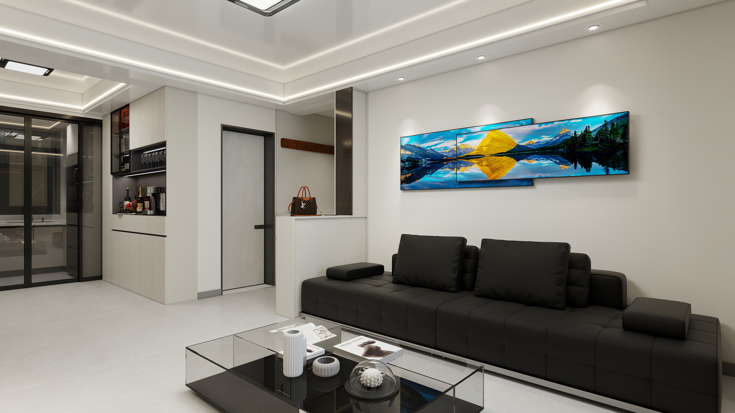 智善装饰-瑞景苑(建设中)现代简约94㎡3室-装修设计方案