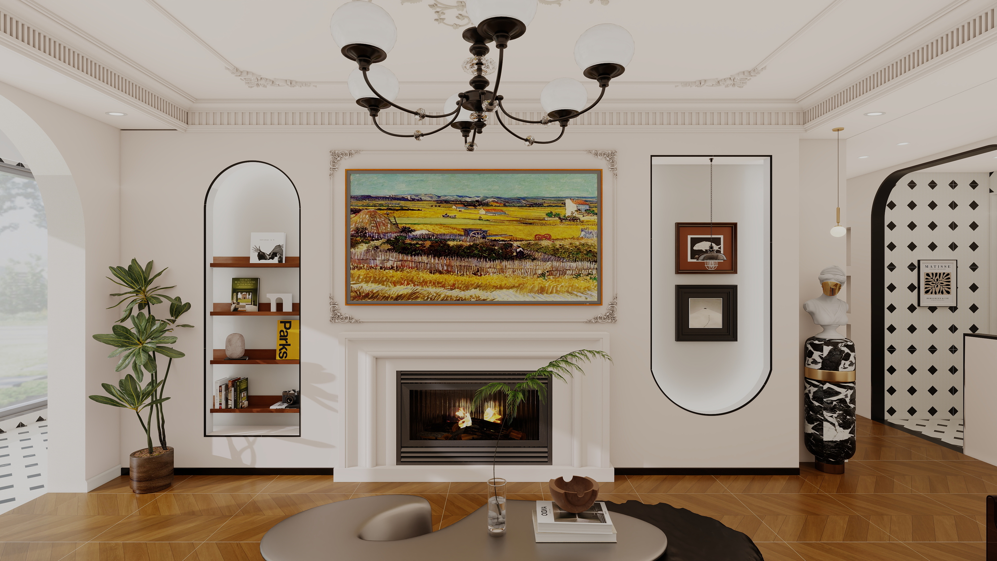 冯阳清-法式她来了-装修设计方案