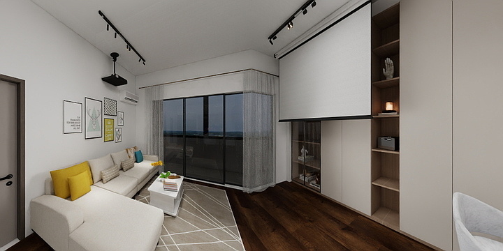 Tony威記-刘生平面方案一(1)-装修设计方案