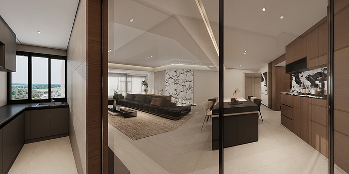 廖青的设计-钟山赋 11-401-装修设计方案