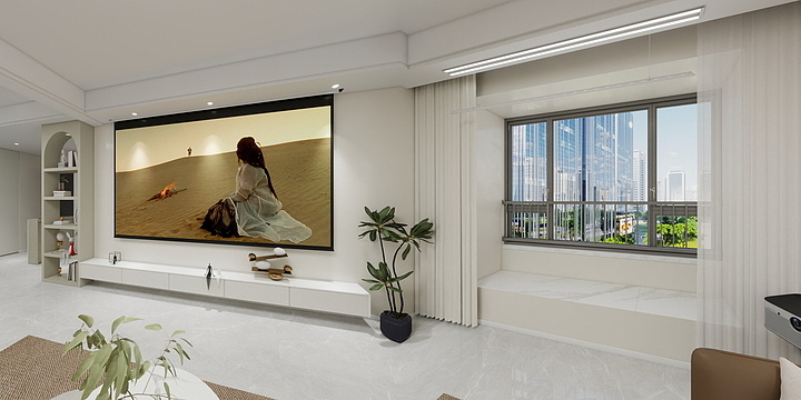 旭美家装饰-金悦府134户型图（西）-62-2-401-装修设计方案