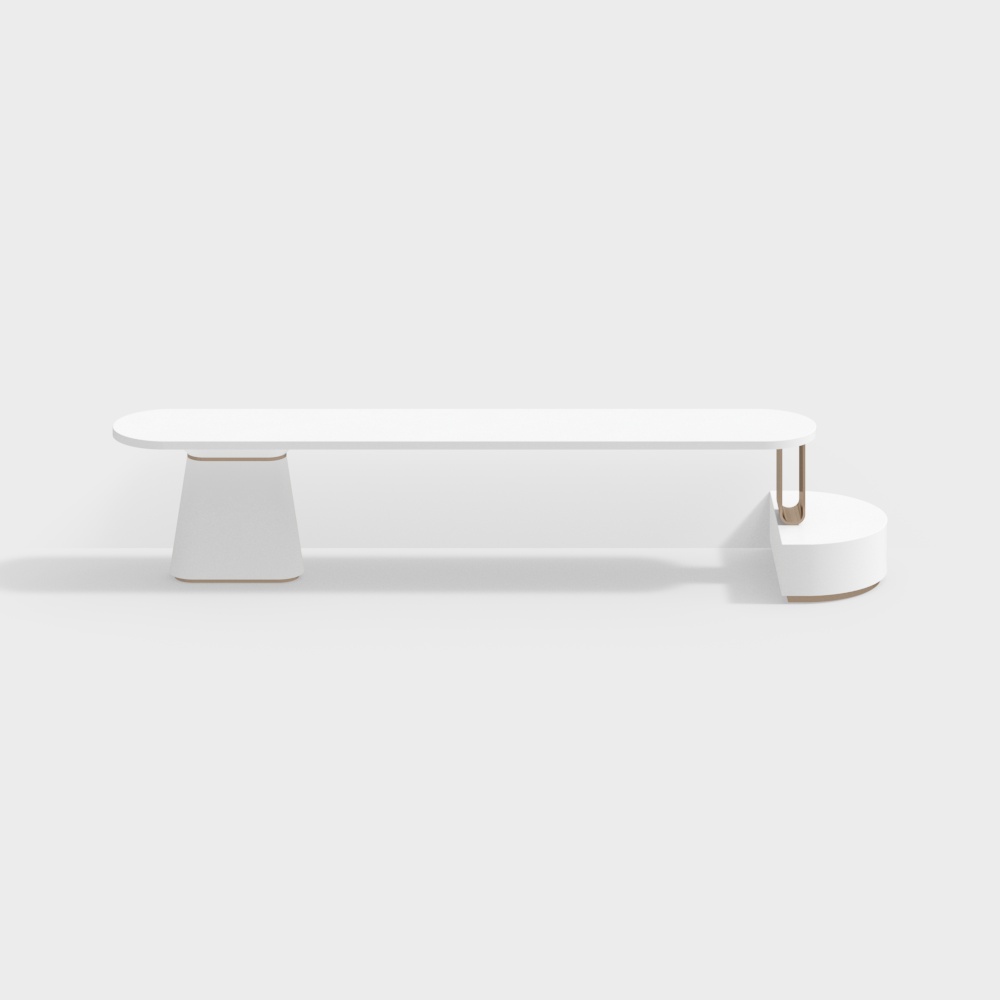 现代展台3D模型