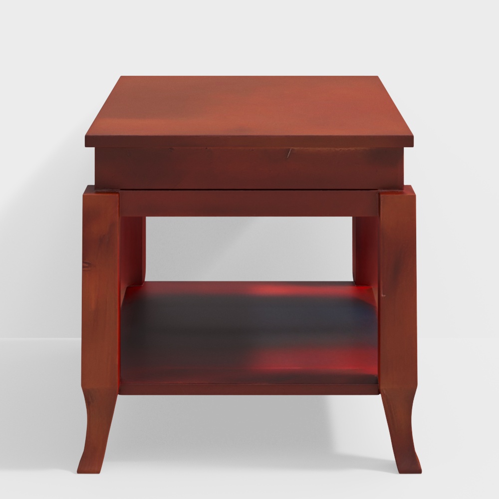 Nilkamal Alma End Table3D模型
