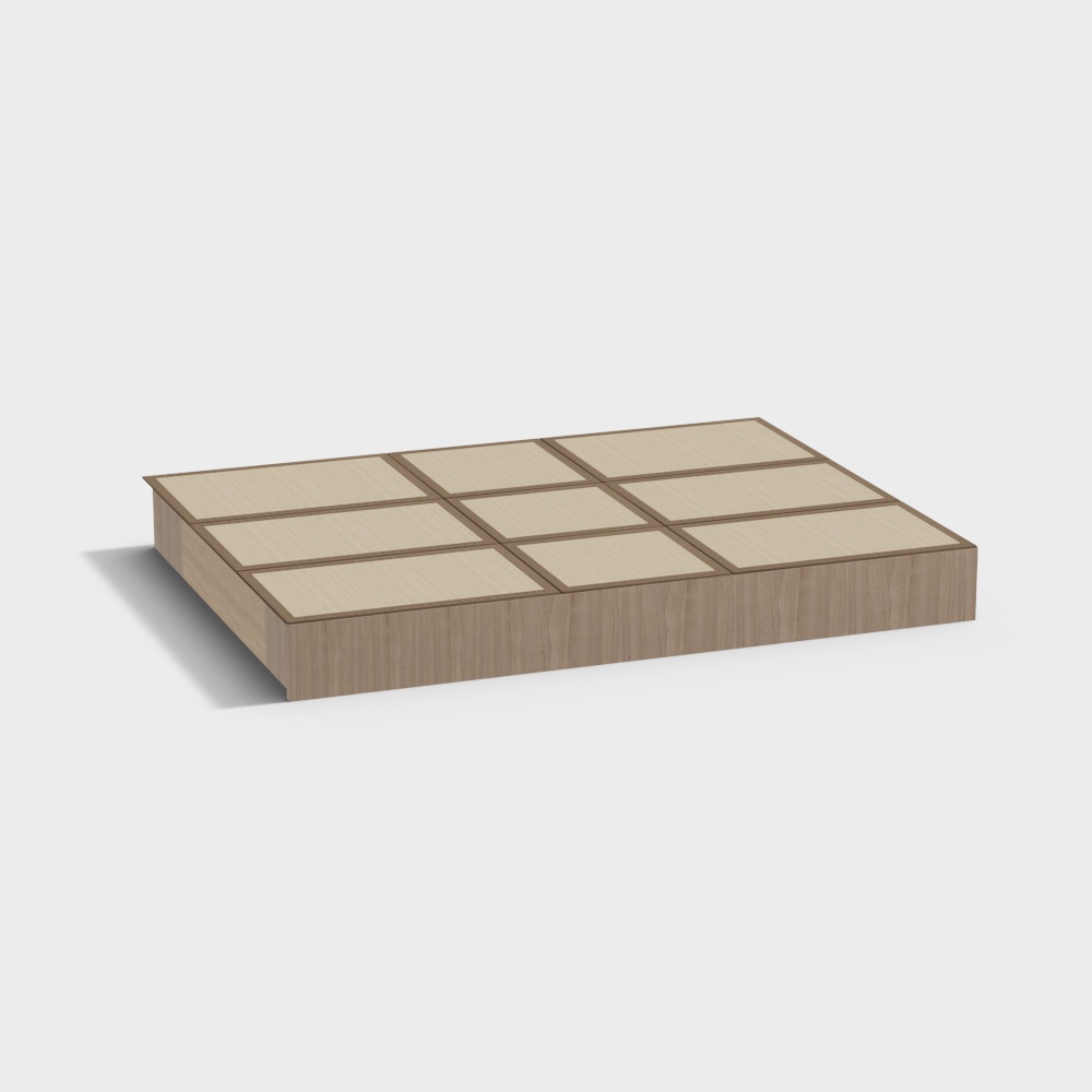 Japanese tatami mat3D模型