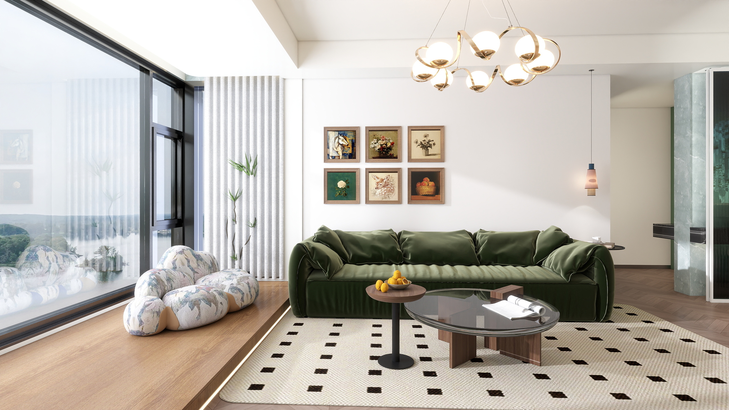 嘿~又见夏双罗-法式中古--桃花坞-装修设计方案