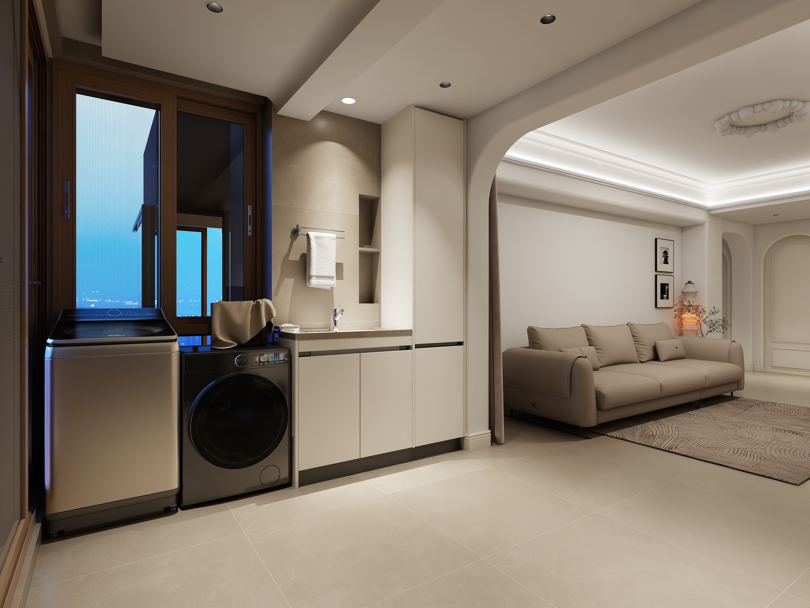 叁间堂大郭-延安广场2栋1502-装修设计方案