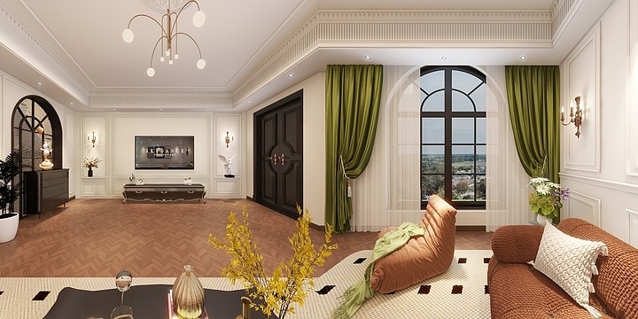 设计讲谭-枫叶雅苑别墅-2栋301-郭局-装修设计方案