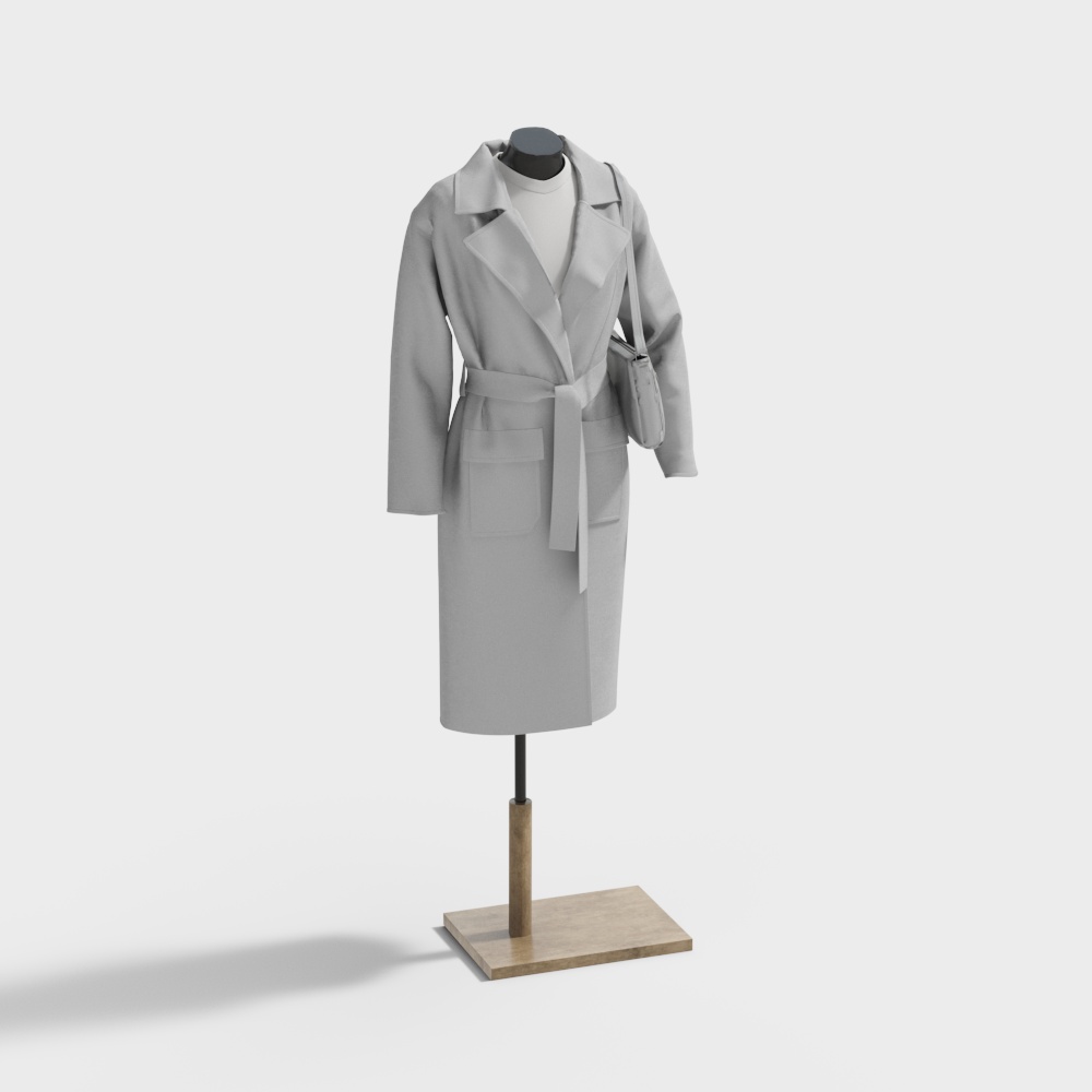 女装模特3D模型