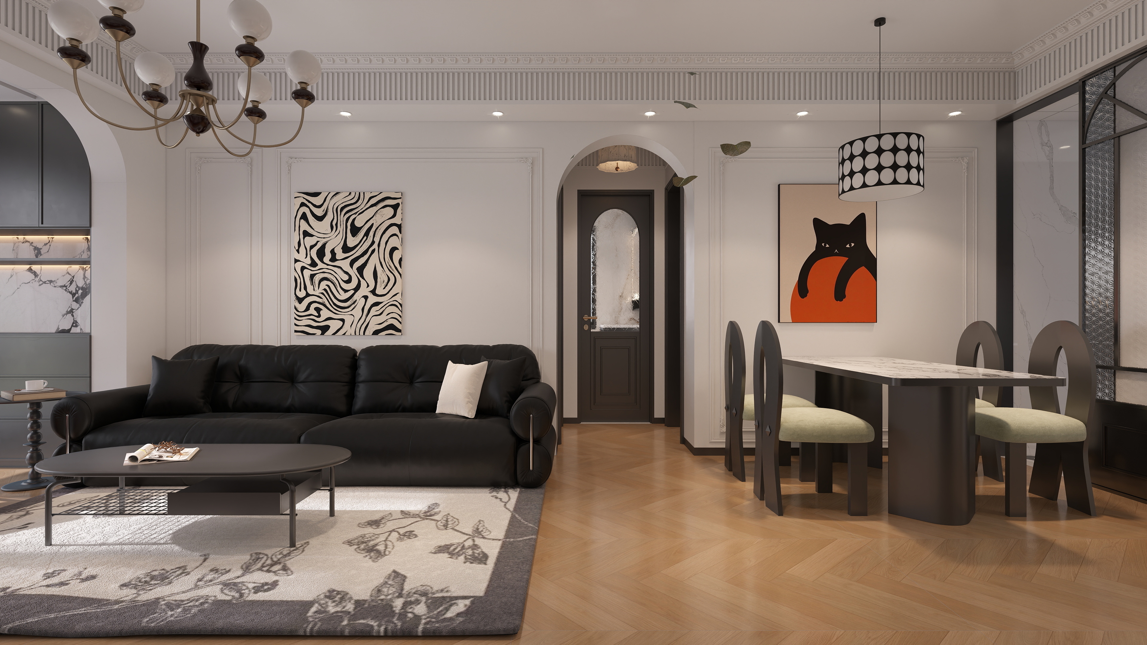 设计师1朱工-法式装修效果图